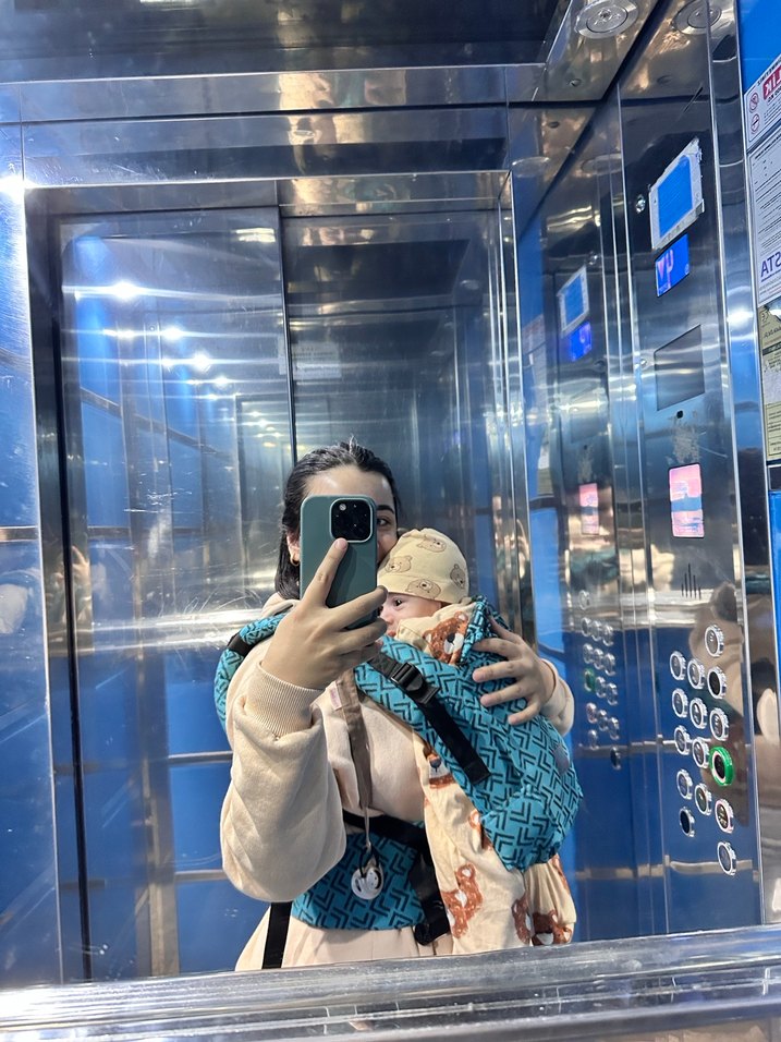 Turkuaz Bebek kanguru - Görsel 2