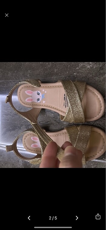 H&M H&M kız çocuk sandalet
