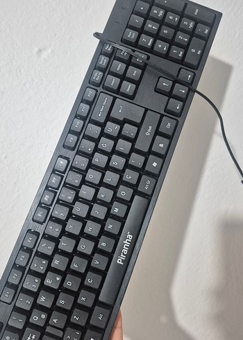 Siyah Kablolu Klavye - Görsel 2