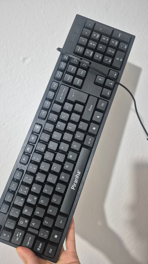 Siyah Kablolu Klavye - Görsel 2