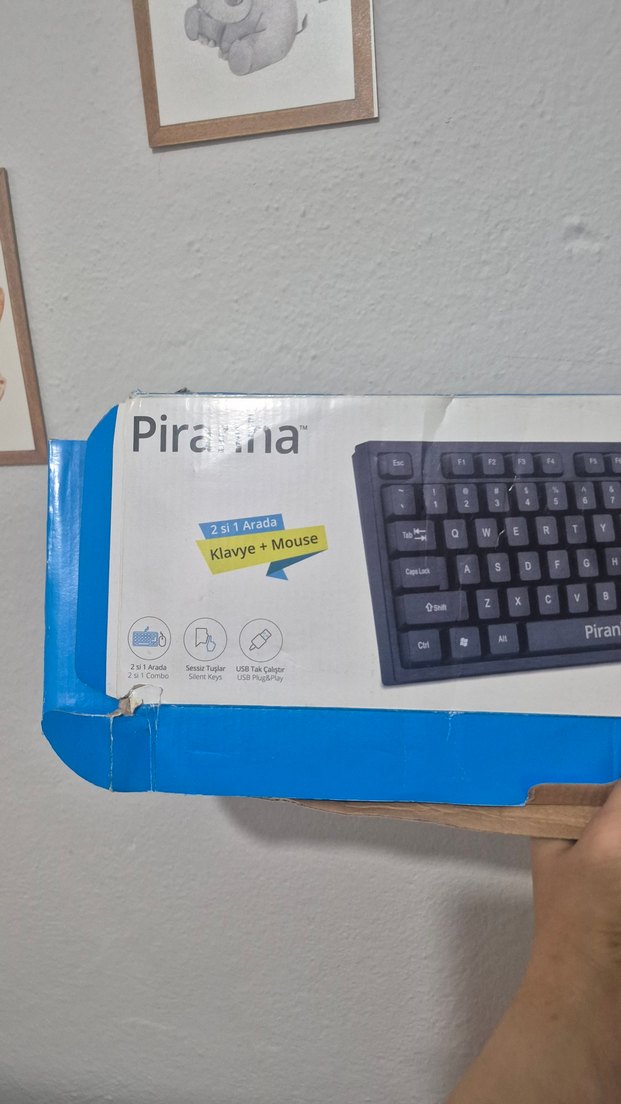 Siyah Kablolu Klavye - Görsel 5