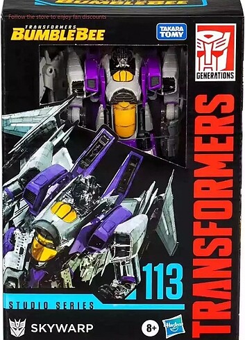 Beden Transformers Studio Series Skywarp