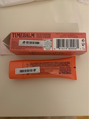  Beden Renk TIME BALM FACE PRIMER / MAKYAJ BAZI