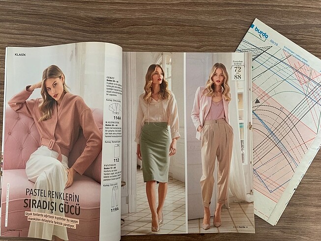  Beden BURDA DERGİSİ 2019/9 YENİ