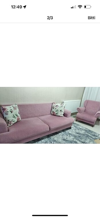 Diğer Oturma grubu pembe
