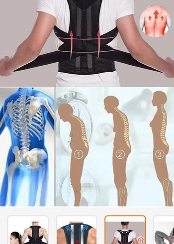 Destekli Skolyoz Korsesi dik duruş korsesi - Görsel 2