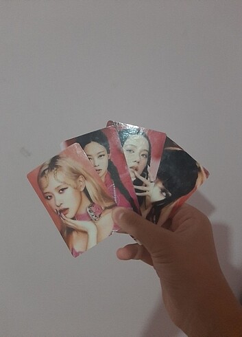  Beden Renk Blackpink Born Pink Photo Card