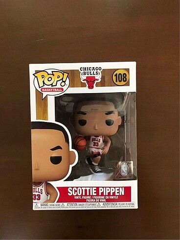 Funko pop Scottie Pippen bulls figür