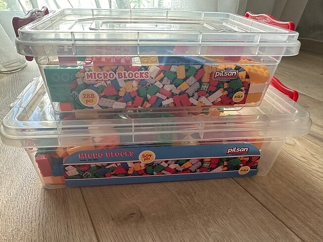 Pilsan mikro bloklar toplam 792 parça lego