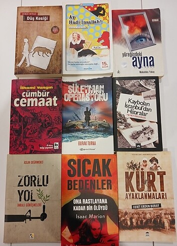  Toplu kitap satışı 64 adet