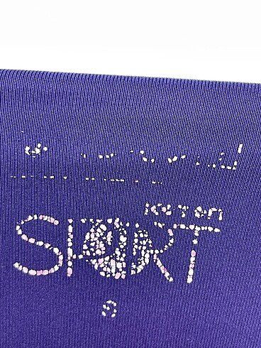 s Beden mor Renk Koton Tayt / Spor taytı %70 İndirimli.
