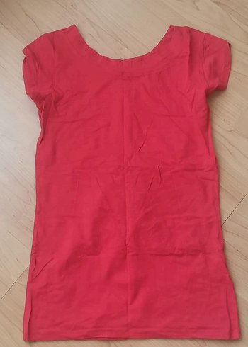 Pullu Baskılı Kız Çocuk Kısa Kollu Tişört - Görsel 2