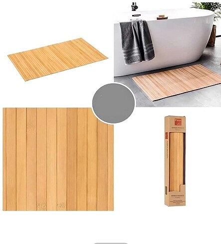 Doğal Bambu paspas