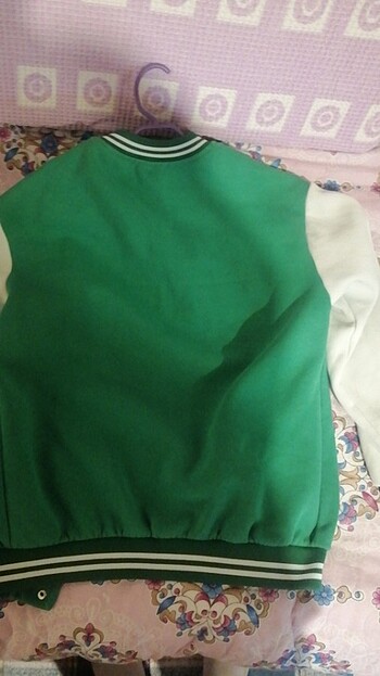 m Beden yeşil Renk Kolej ceket 