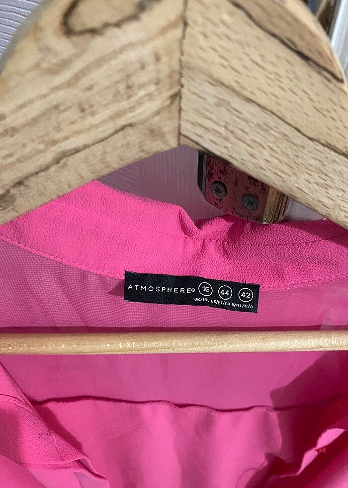 Şifon yazlık sıfır kol gömlek - Görsel 4