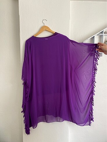 46 Beden Tunik,Pantolon ve mor badi