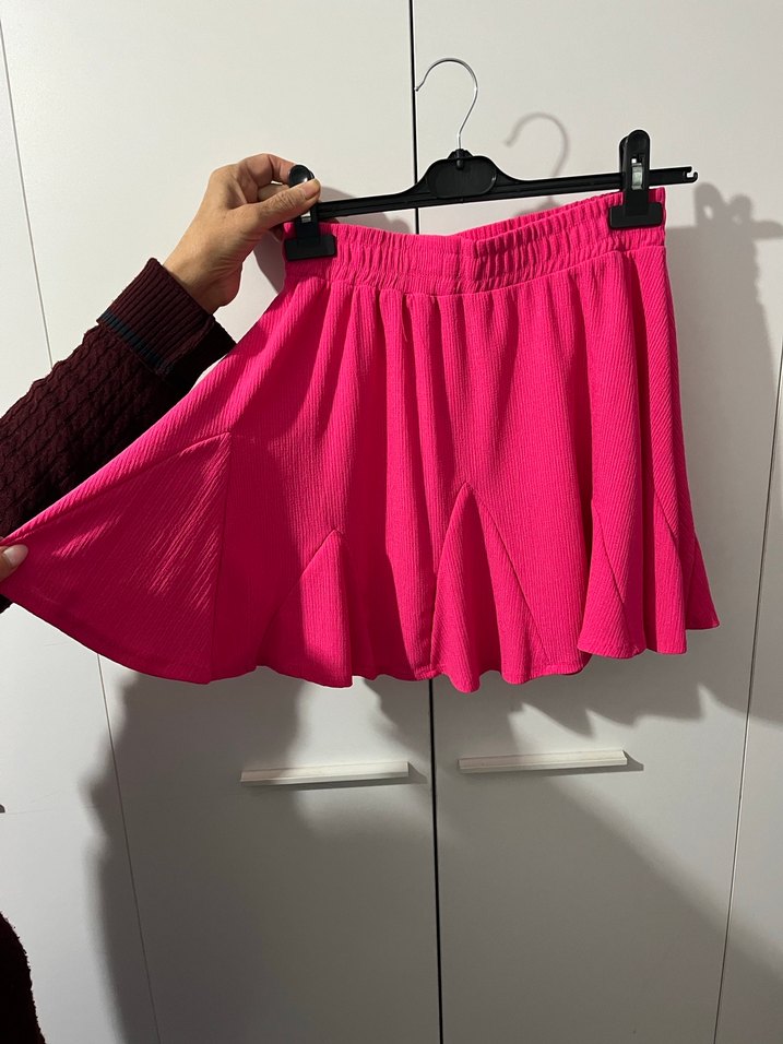 Pembe Pilili Mini Etek - Görsel 2