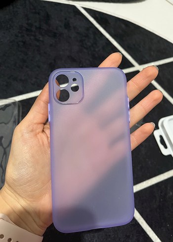 Eflatun kılıf iPhone 11 - Görsel 2