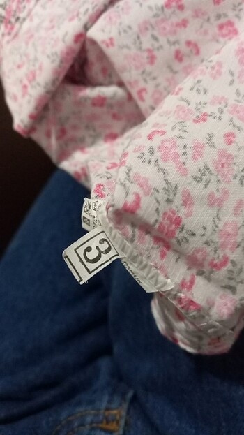 Civil vintage kız bebek gömlek