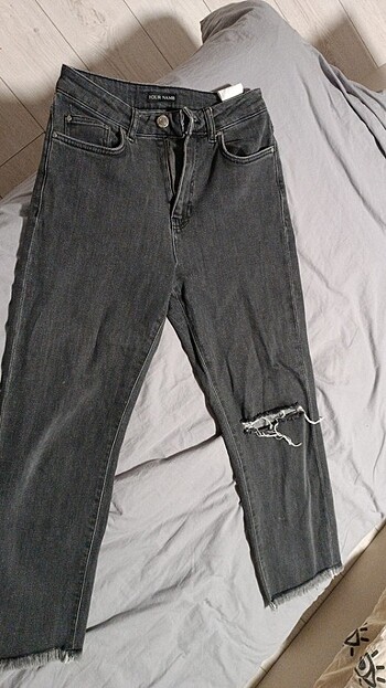 xs Beden gri Renk pantolon
