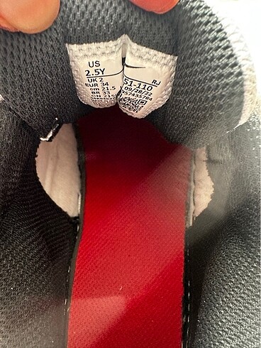 34 Beden Nike çocuk sneaker