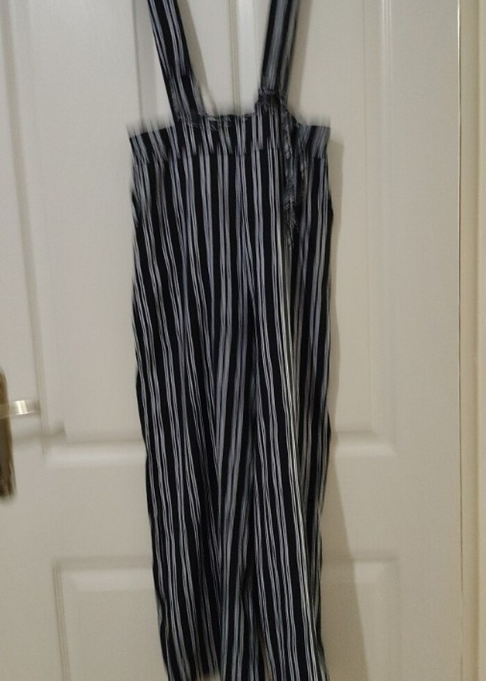 Kumaş salopet - Görsel 2