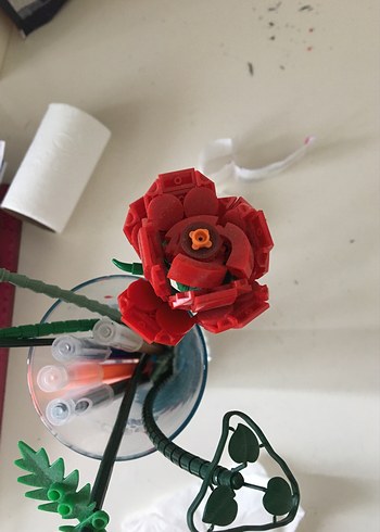 Renkli Lego Çiçek Demeti - Görsel 2