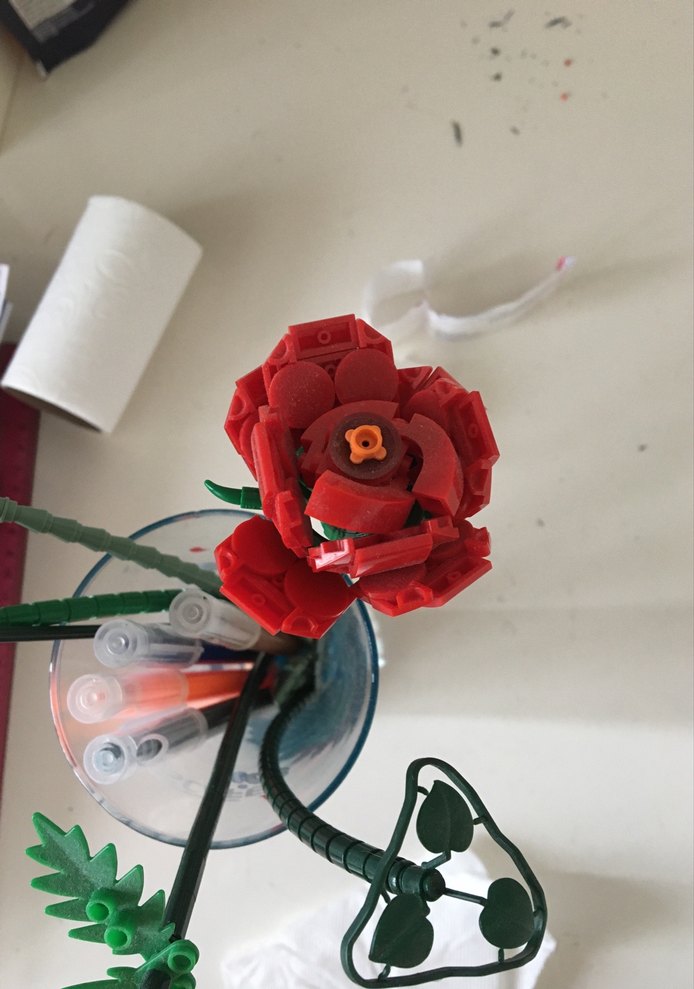 Renkli Lego Çiçek Demeti - Görsel 2