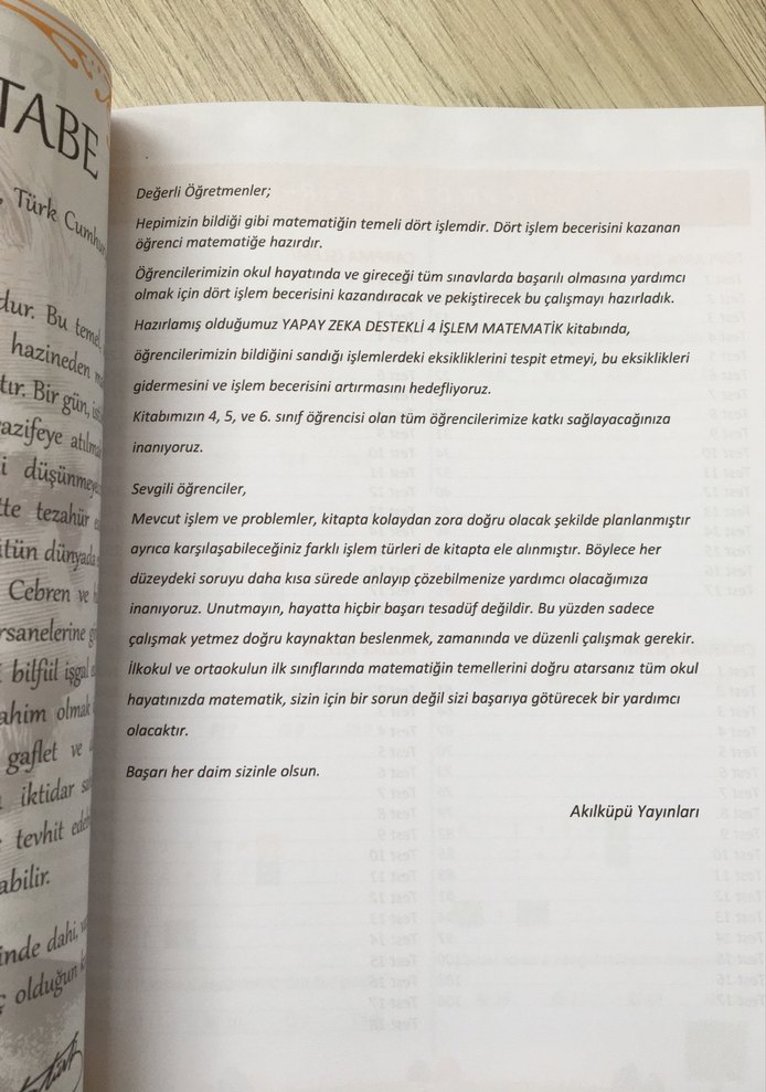 4 İşlem Matematik 4-6. Sınıf Zeka Destekli Kitap - Görsel 3