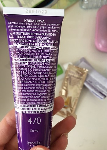 Wella Koleston Naturals Kahve Saç Boyası 4/0 - Görsel 4