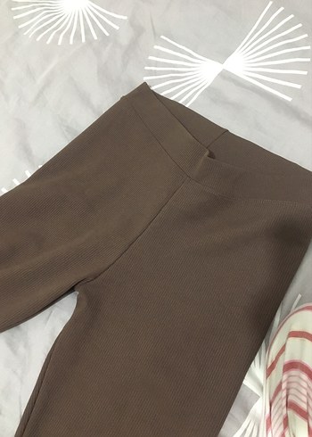 Kahverengi Tayt - Görsel 4