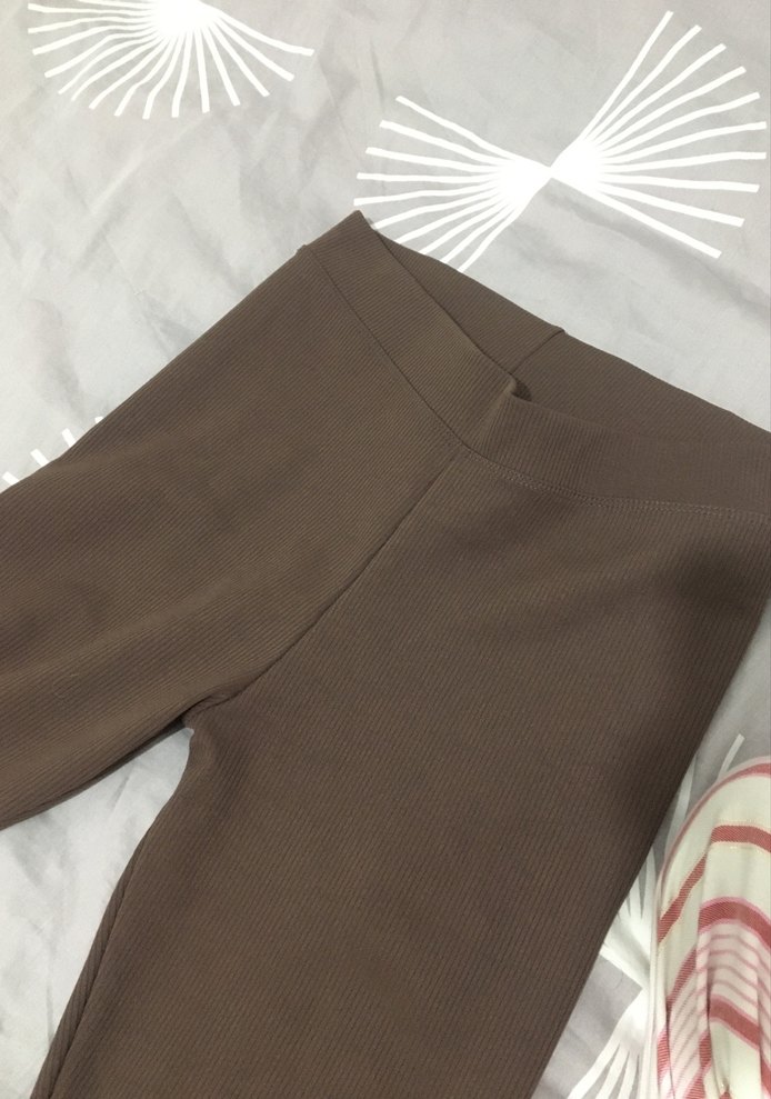 Kahverengi Tayt - Görsel 4