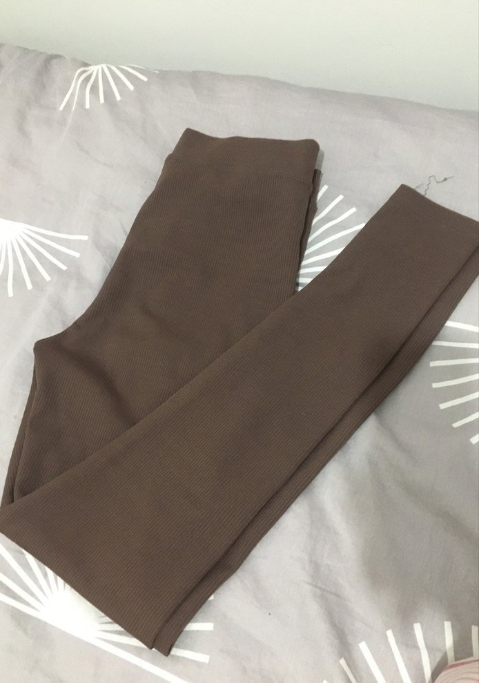 Kahverengi Tayt - Görsel 2