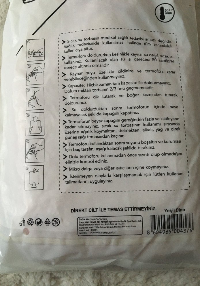 Sıcak su torbası - Görsel 5