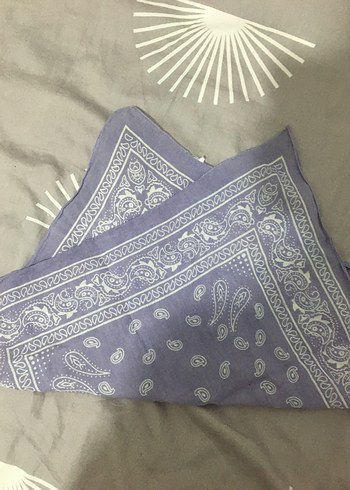 Dantelli Lila Bohem Etnik Kadın Fuları - Görsel 2