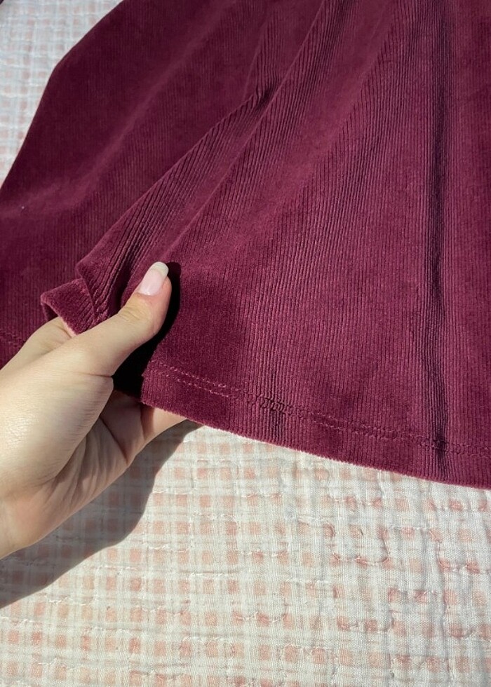 Kadın kadife elbise - Görsel 3