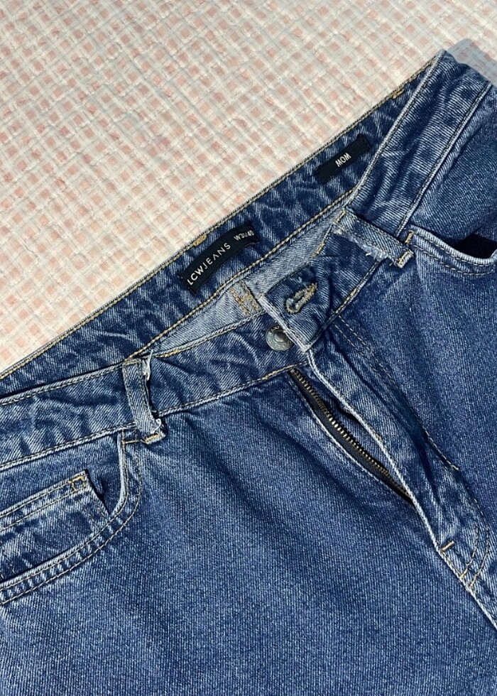 Kadın mom jean - Görsel 3