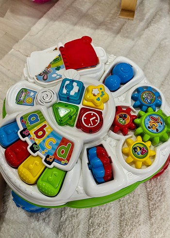 Beden Renkli Eğitici Aktivite Masası Oyuncağı
