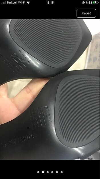 39 Beden siyah Renk Stradivarius sandalet topuklu