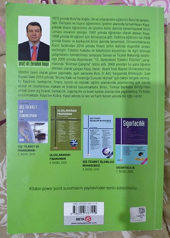 Dış Ticaret İşlemleri Yönetimi - Prof. Dr. Ferudun Kaya - Görsel 2