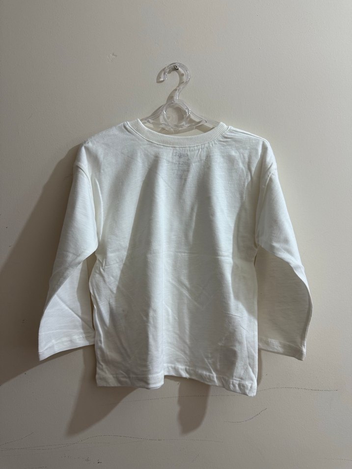 Beyaz Çocuk Body - Görsel 3