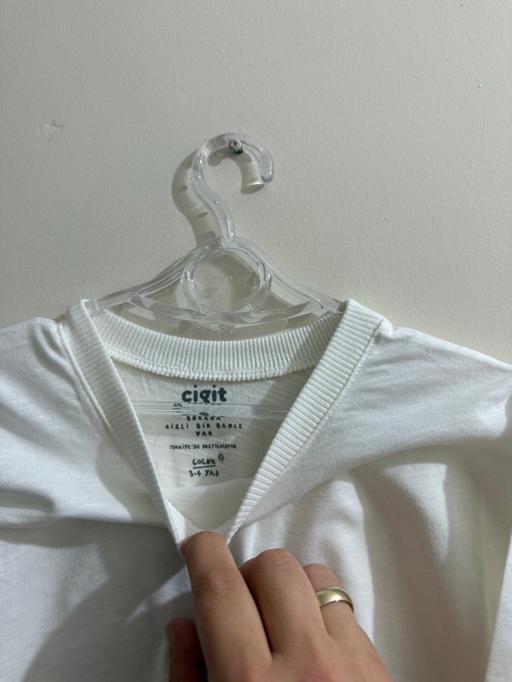 Beyaz Çocuk Body - Görsel 2