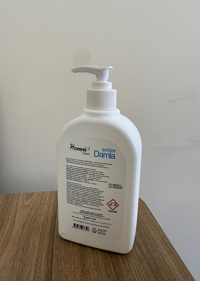 İyonize Damla Temizlik Suyu - Görsel 2