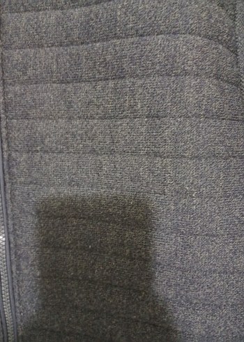 xl Beden gri Renk Gri Fermuarlı Erkek Kolsuz Ceket