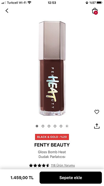 Fenty Beauty fenty lipgloss