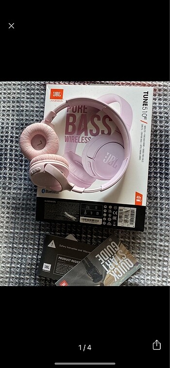 Jbl Tune 510BT Pembe