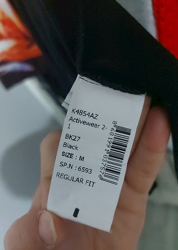 m Beden Siyah Kapüşonlu Kadın Spor Ceket