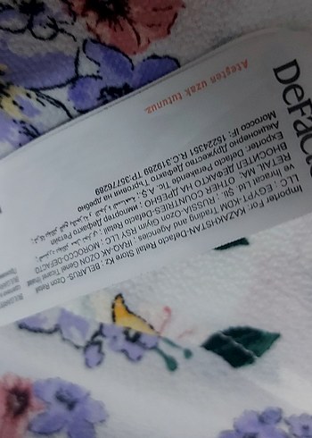 l Beden çeşitli Renk Çiçek Desenli Düğmeli Kadın Bluz