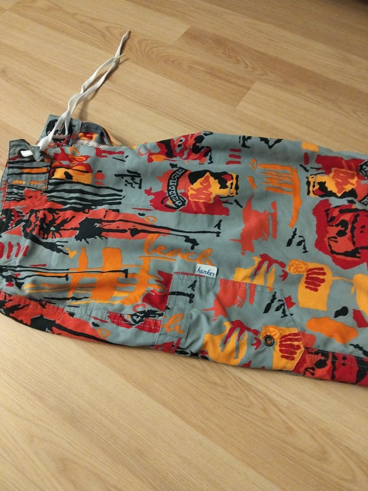 Hanker Çok Renkli Erkek Desenli Mayo - Görsel 2