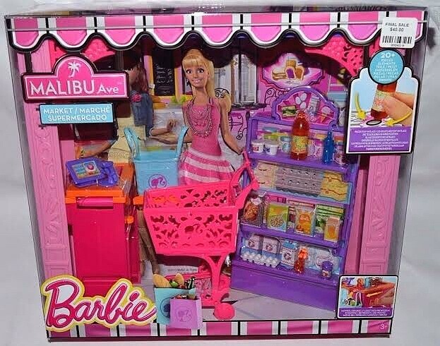 Barbie Malibu Süper Market Alışveriş Seti